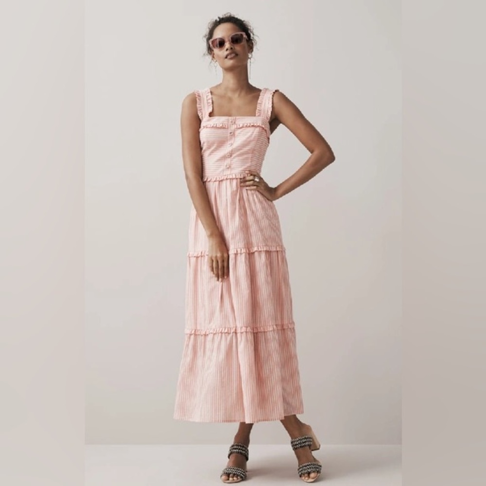 Gal Meets Clam Courtney Dress in Rio Stripe sz 10